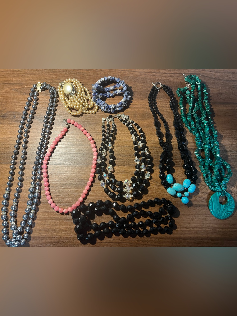 Vintage Beaded Necklace Lot